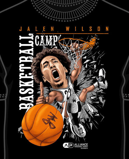 Jalen Wilson Basketball Camp T-Shirt (Free Shipping)